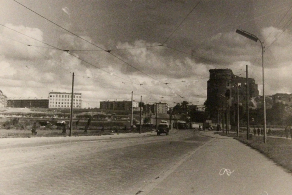 Так центр Калининграда выглядел в конце 1950-х годов.