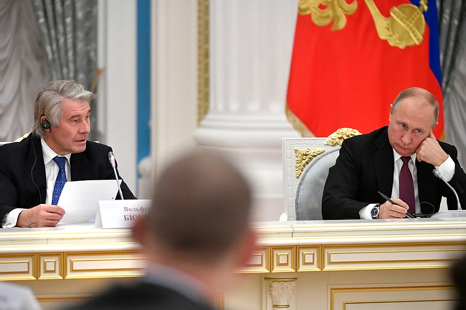 Владимир Путин встретился в Кремле с представителями крупнейшего немецкого бизнеса.