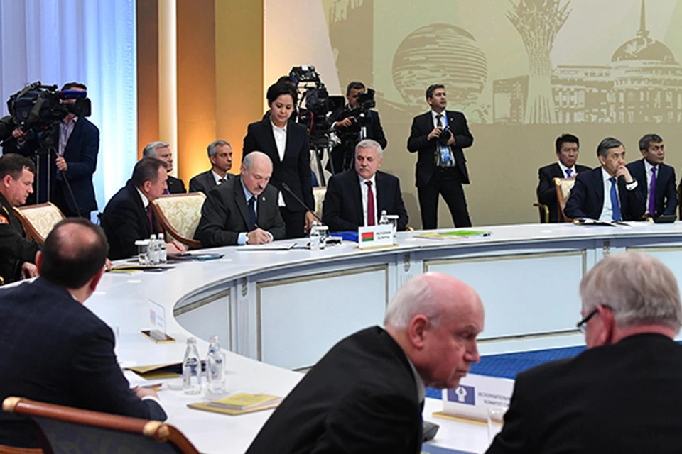 Александр Лукашенко на саммите ОДКБ. Фото: president.gov.by