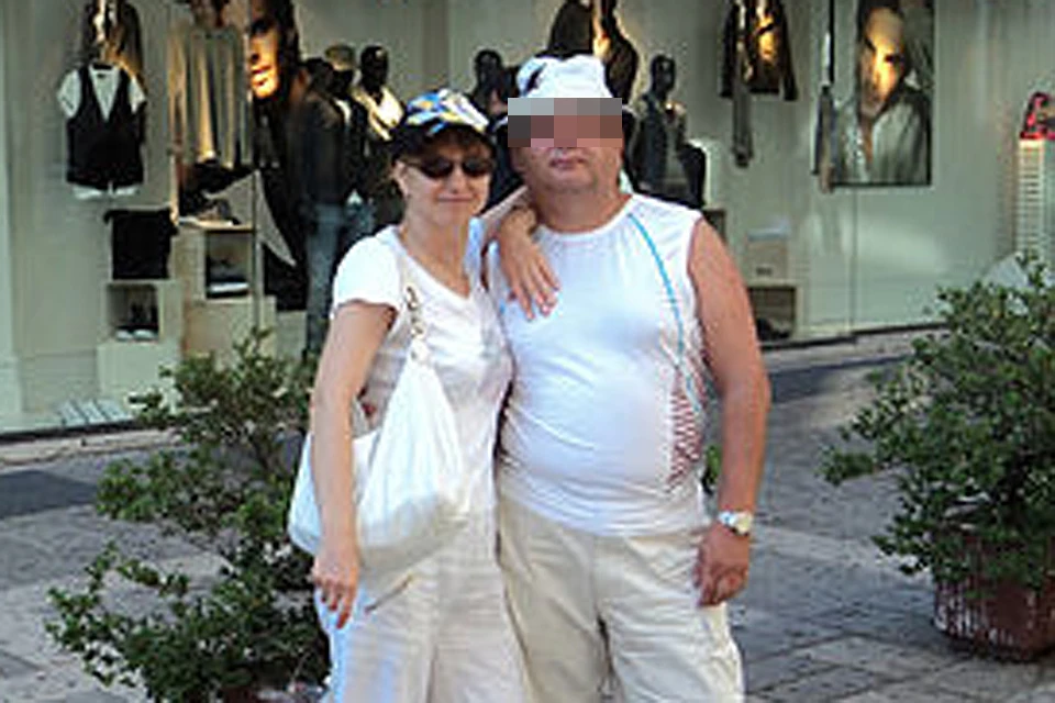 Фармацевт Оксана Фросина с мужем.