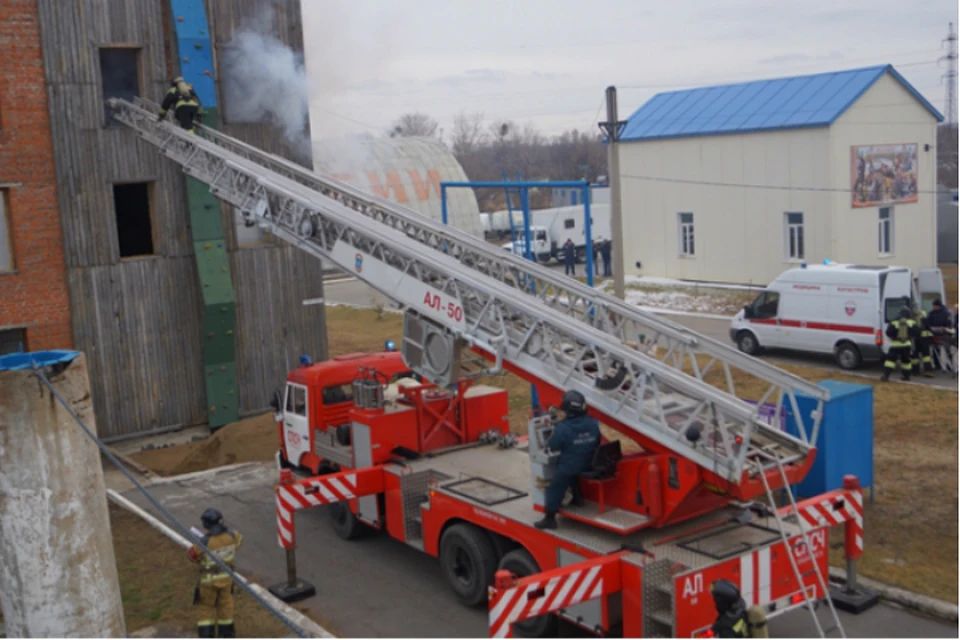 В Хабаровске успешно ликвидировали последствия условной, но жуткой аварии на крупном предприятии