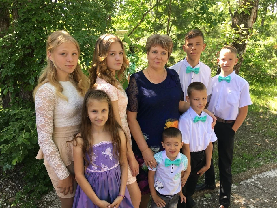 Семья Белокриницких участвует в номинации "Большое сердце"