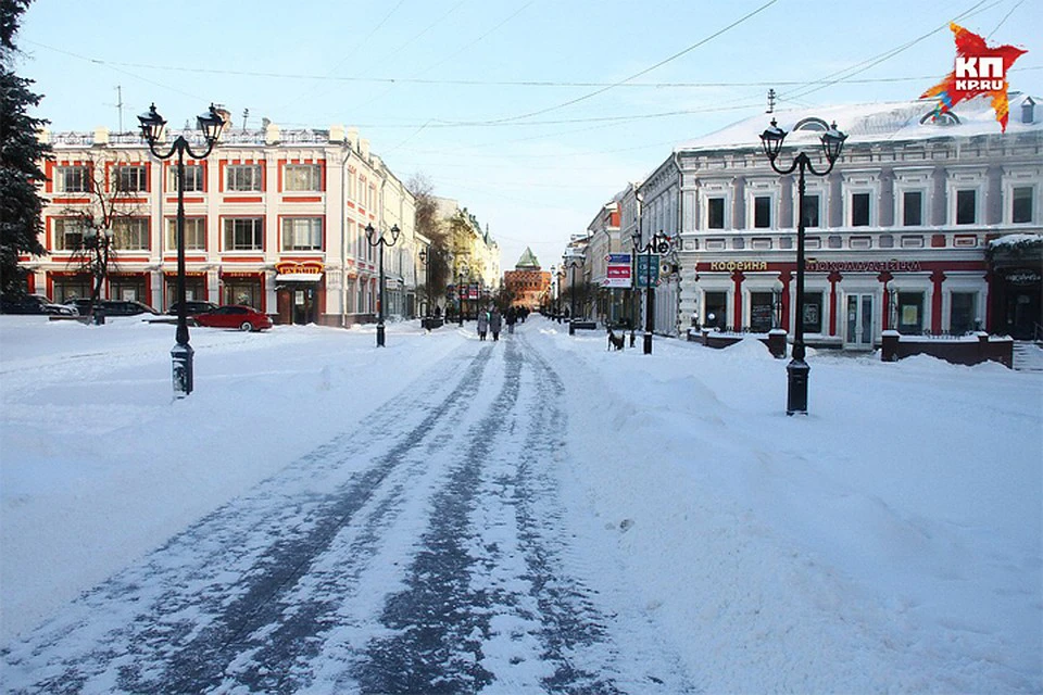 Мэрия призывает нижегородцев сообщать о неубранном снеге.