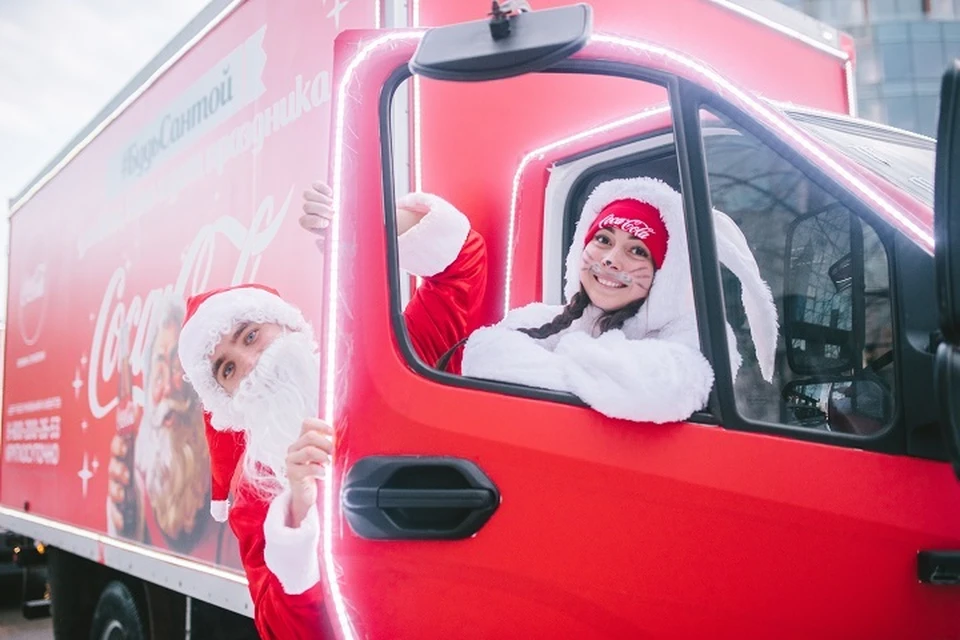 Рождественский караван в Екатеринбурге. Фото: предоставлено компанией