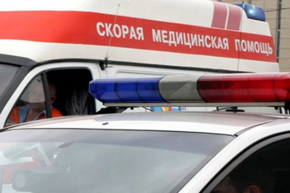 На месте ЧП работали медики и полиция