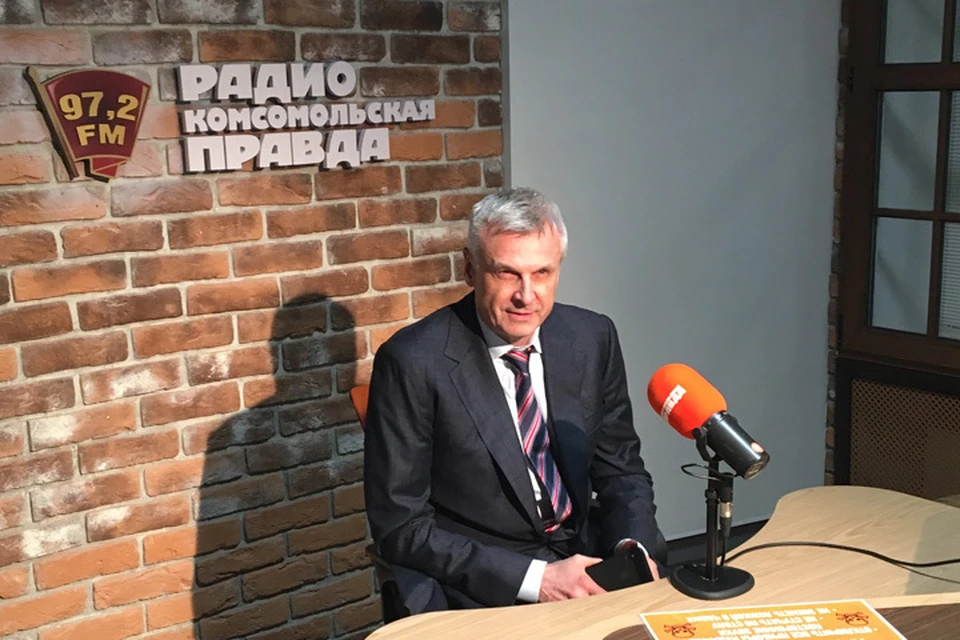 Губернатор Магаданской области Сергей Носов в гостях у Радио «Комсомольская правда»