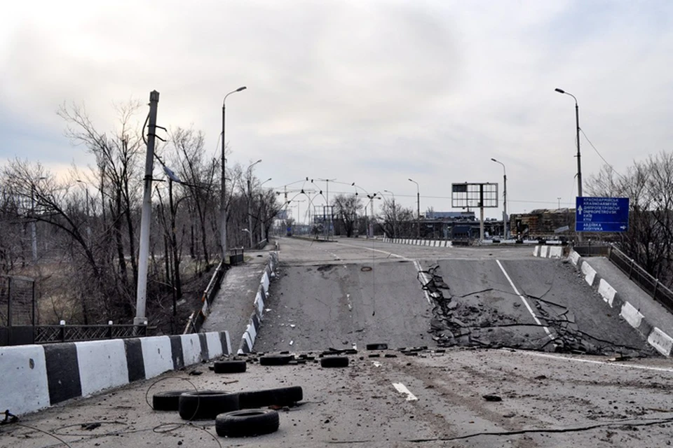 Мост в донецке