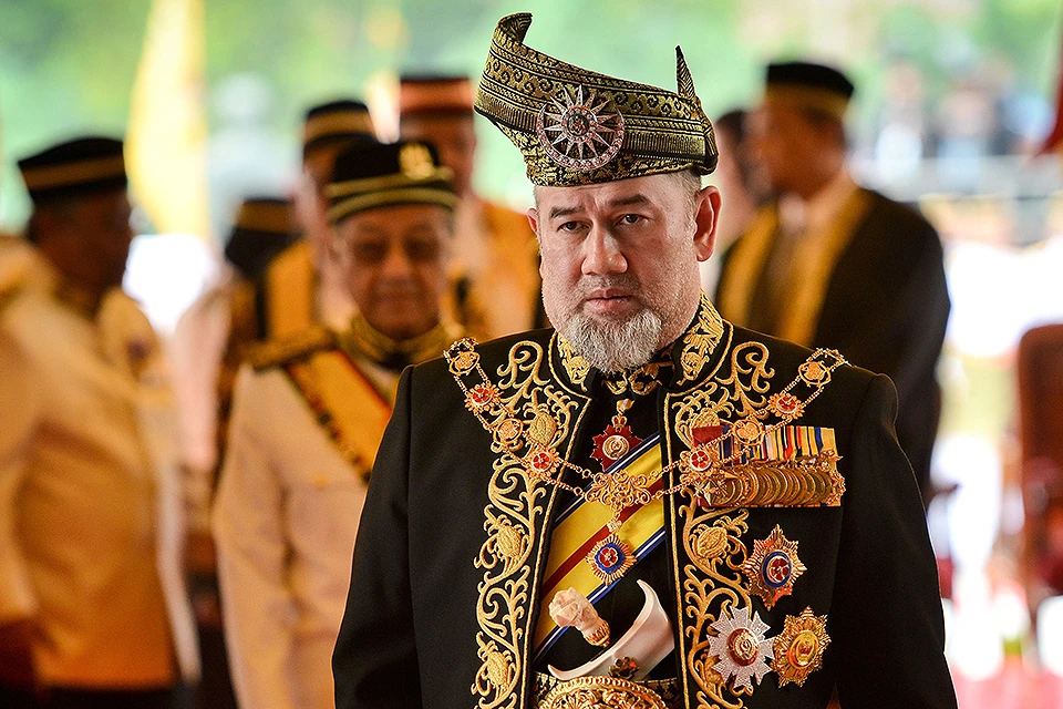 Король Малайзии Мухаммад V.