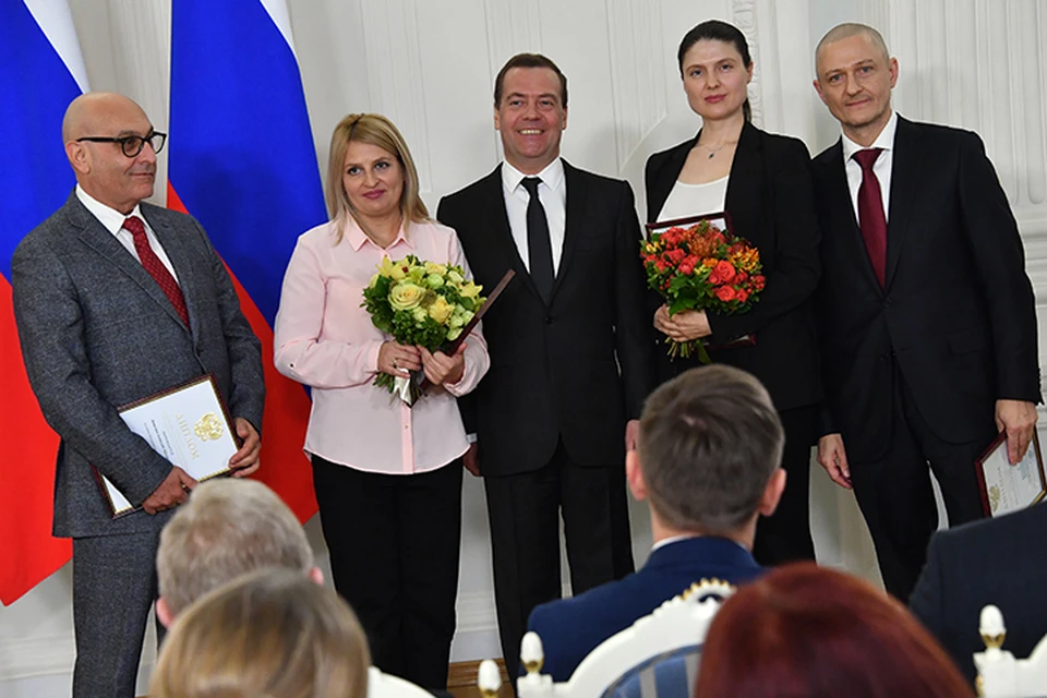 В этом году награду правительства получили сразу четыре сотрудника «Комсомолки»