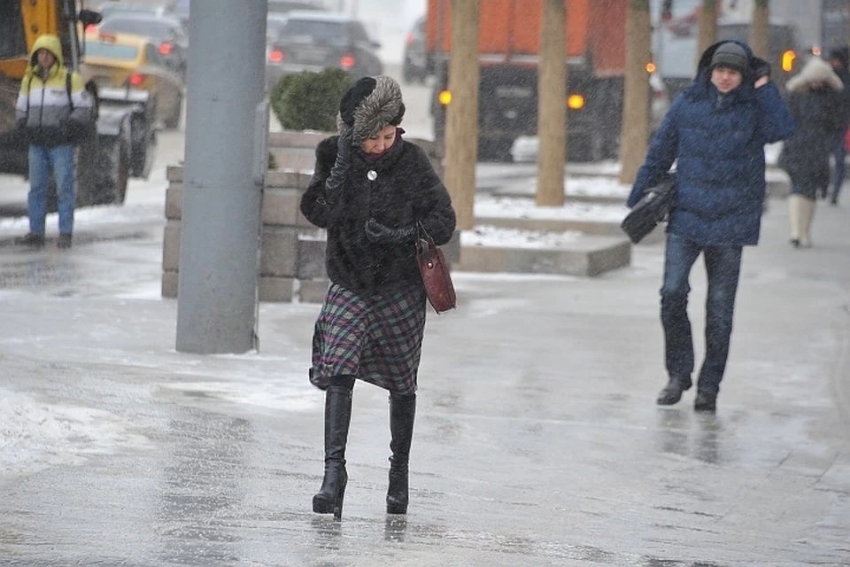 Ледяной дождь обрушился на Нижегородскую область.