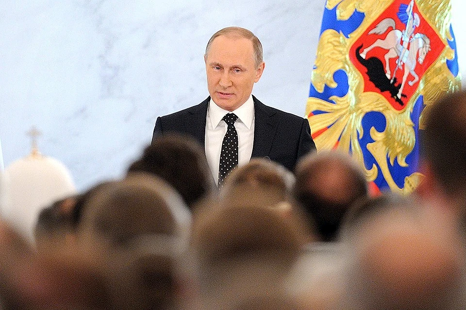 Владимир Путин обратится с посланием к Федеральному собранию в среду 20 февраля.