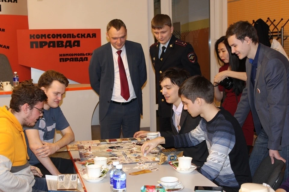В Иркутске создали первую в России настольную игру «Я полицейский».