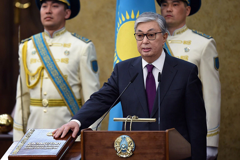 Касым-Жомарт Токаев принес присягу президента Казахстана.