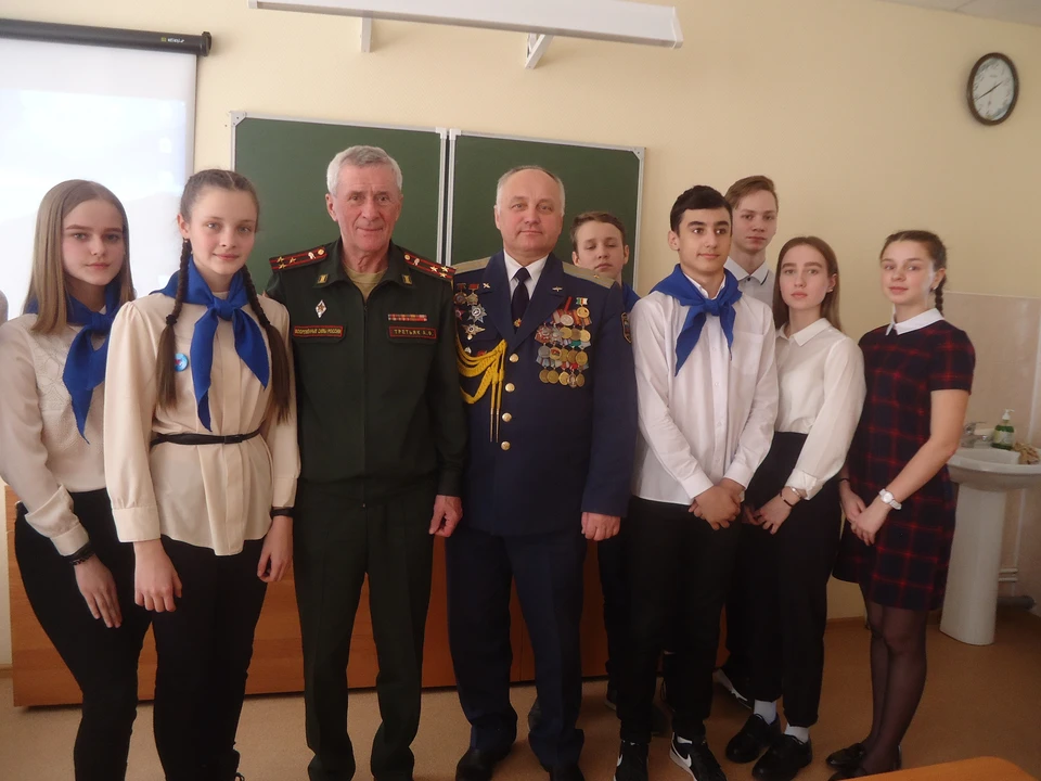 Школьники рассказывали о фронтовых подвигах ветеранов и самоотверженной работе тружеников тыла