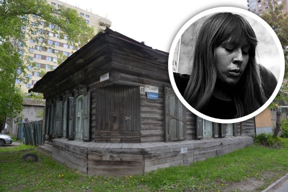 Дом, где жила соратница Егора Летова, находится на пересечении улиц Ядринцевской и Семьи Шамшиных.