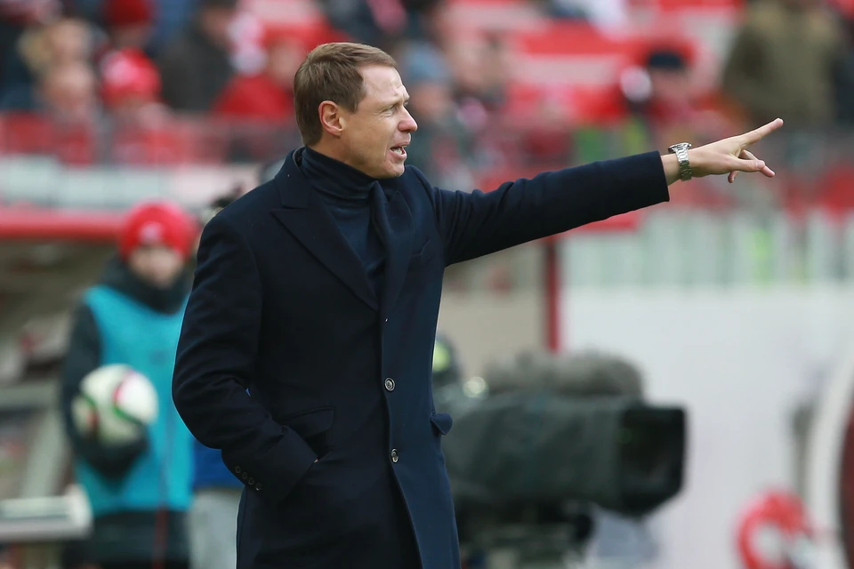 "Спартак" дома принимал казанский "Рубин".