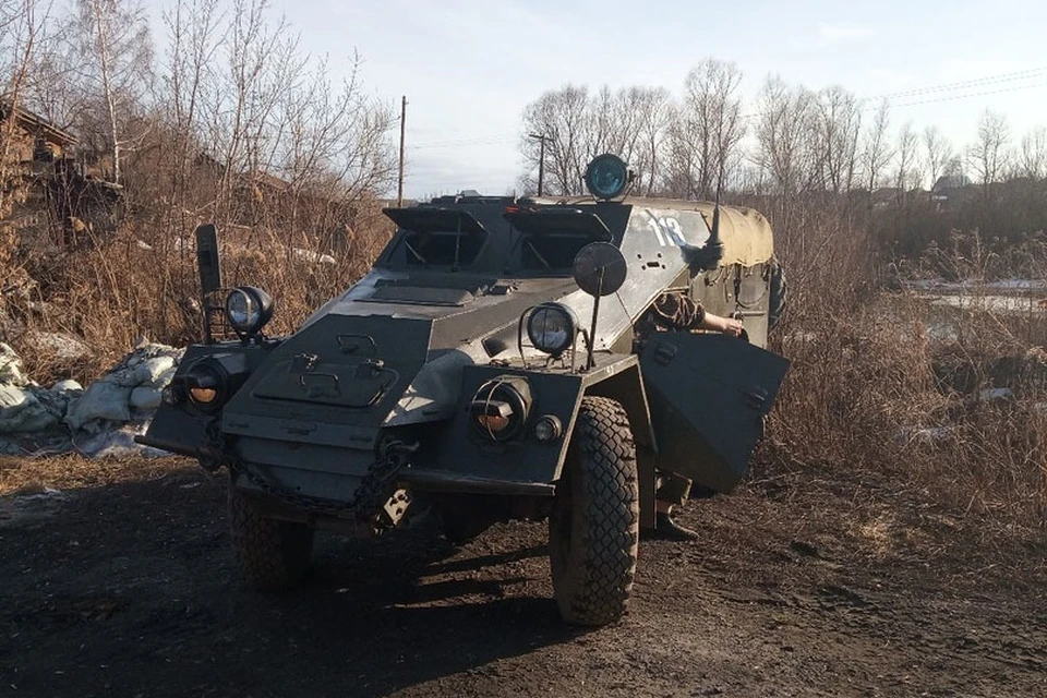 Фото БТР-40 со встречи "Allgaz"