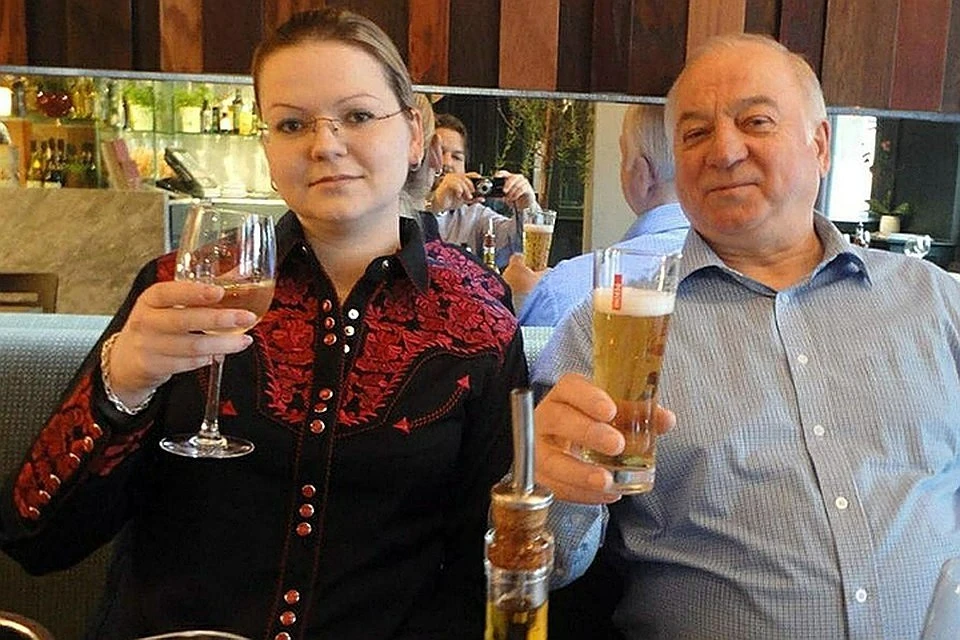 Сергей и Юлия Скрипали.
