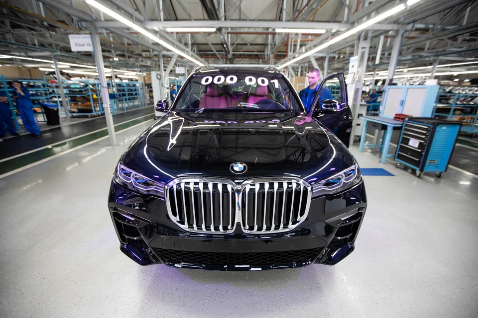 Как собирают bmw x7 на самом большом заводе