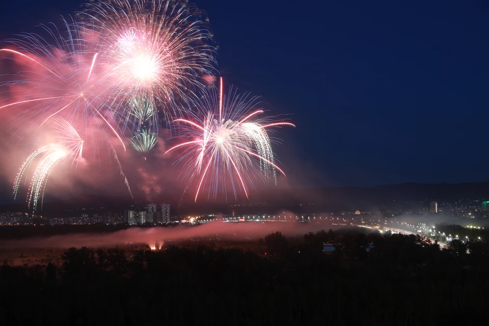Красноярск отпраздновал День города: показываем лучшие кадры.