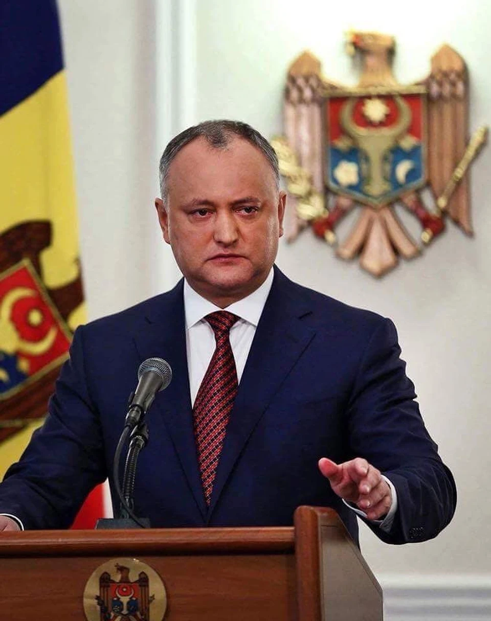 Президент страны обратился к гражданам Молдовы.