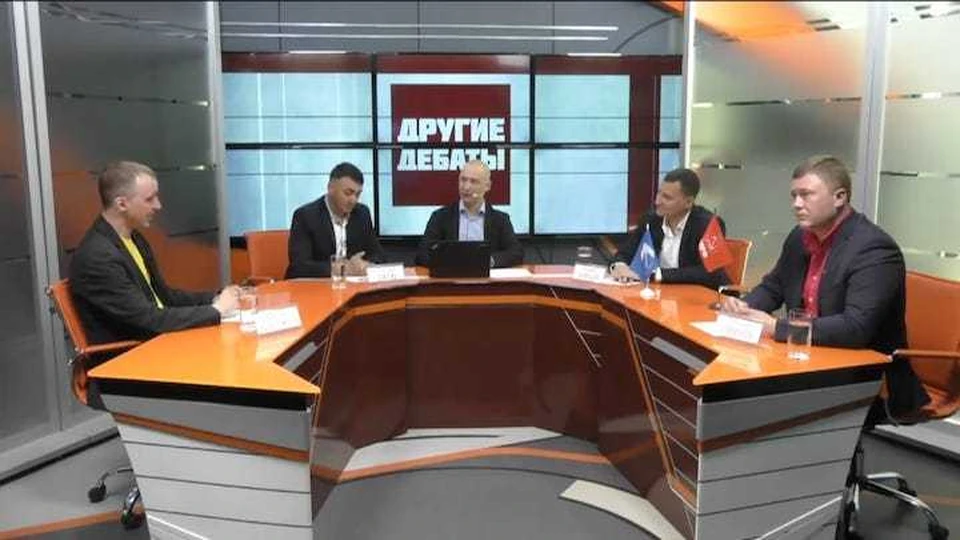 Жаркий разговор на «Других дебатах» Фото: пресс-служба партии "Справедливая Россия"