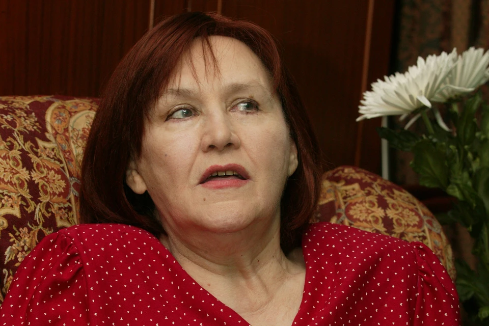 Народная артистка СССР Нонна Мордюкова в 2003 году