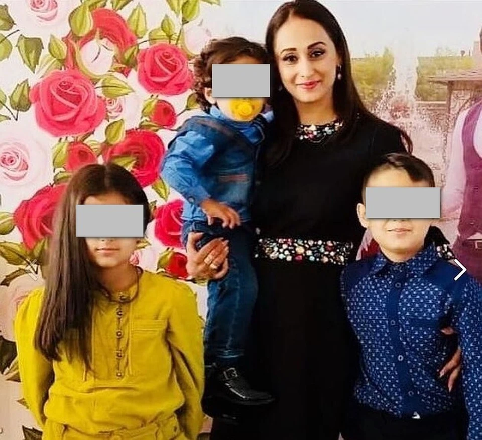 Белла Авдалян с детьми. Фото соцсетей