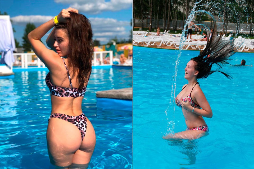 Девушки на русских пляжах фото