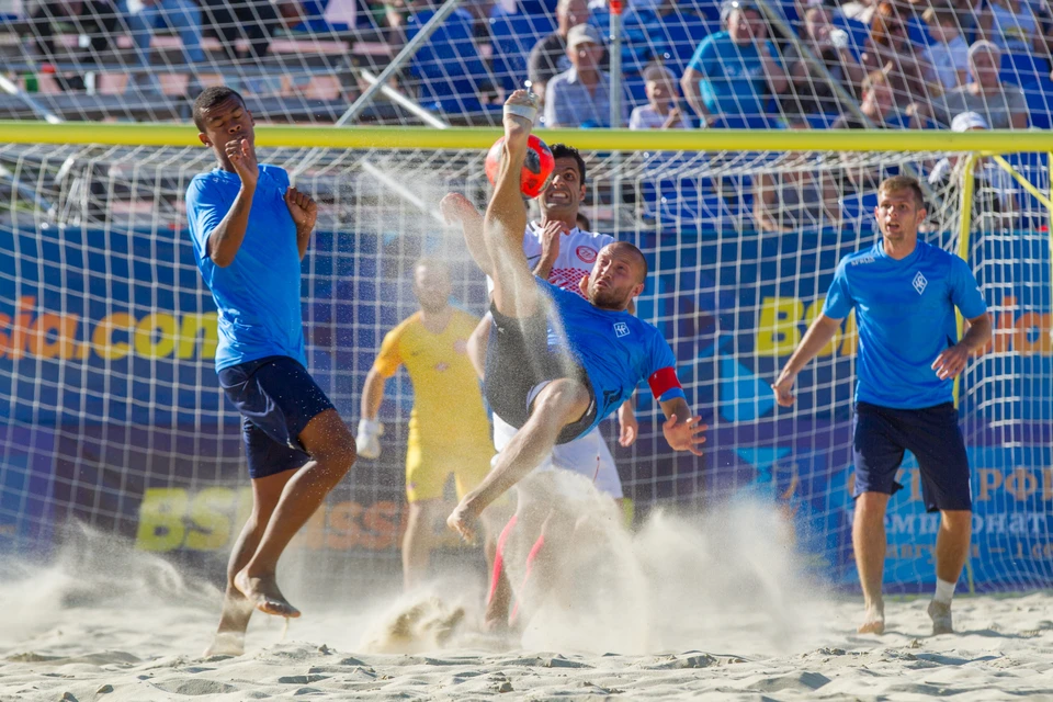 Суперфинал по пляжному футболу в Самаре пройдет с 28 августа по 1 сентября. Фото: beachsoccer.ru.
