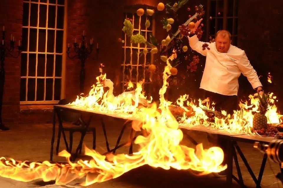 Вы не переживайте, он у нас новенький! Фото: кадр из передачи "Адская кухня"