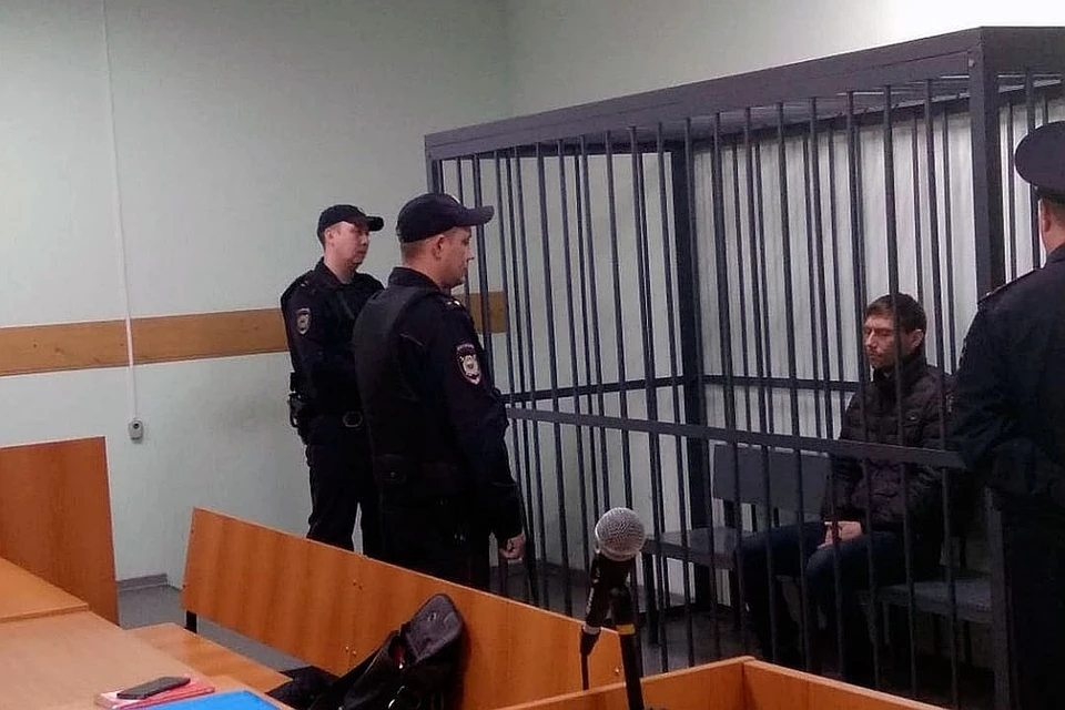 Александр Руденко в суде. Фото: телеканал «Толк»