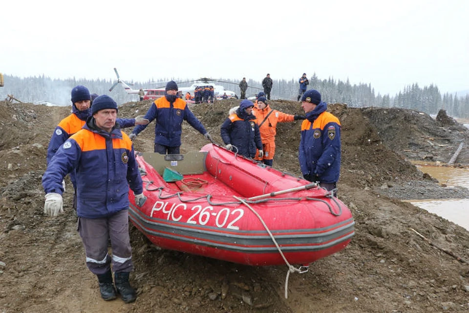 Спасатели приступили к поискам пропавших Фото: ГУ МЧС по Красноярскому краю