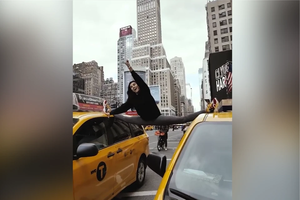 Трюк Ван Дамма в центре Нью-Йорка. Бельгиец явно проигрывает