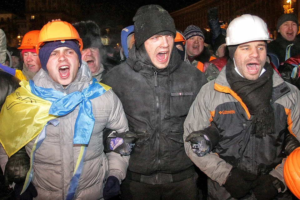 Студентов Киево-Могилянской академии использовали и для начала «Оранжевой революции» 2004 года и в Евромайдан 2014-го. Фото: Архив КП