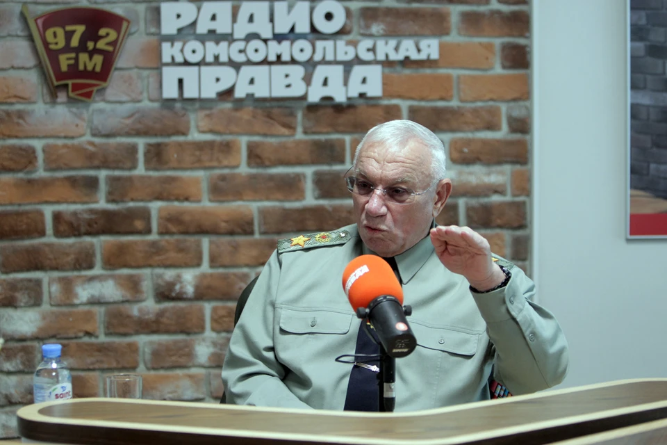 Генерал армии Анатолий Куликов в эфире Радио «Комсомольская правда».