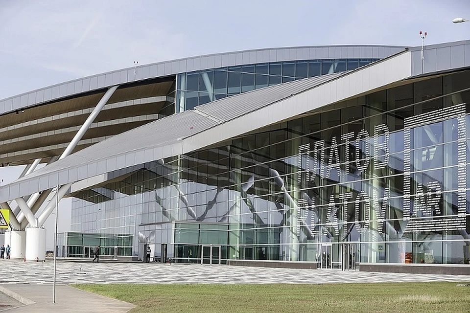 Непогода повлияла на работу аэропорта. Фото: пресс-служба аэропрта Платов