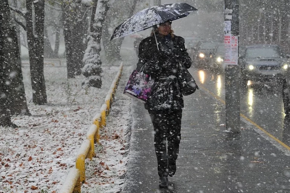 В Краснодаре в ночь на 4 декабря может выпасть первый снег