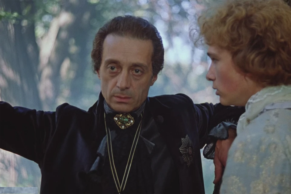 Нодар Мгалоблишвили в роли графа Калиостро из фильма "Формула любви".