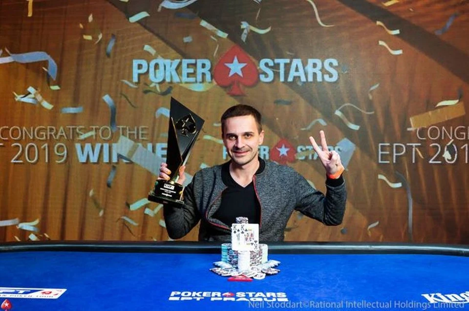 Николай Поболь - двукратный победитель Европейского покерного тура. Фото:Nail Stoddart/pokernews.com