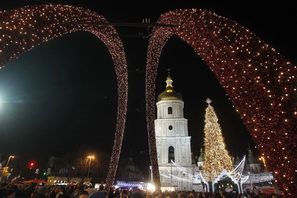 Как Киев готовится к Новому году