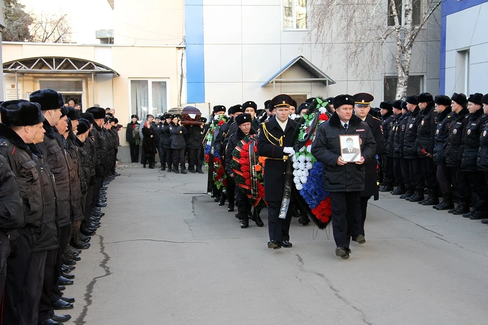 Похороны Михаила Гадеева