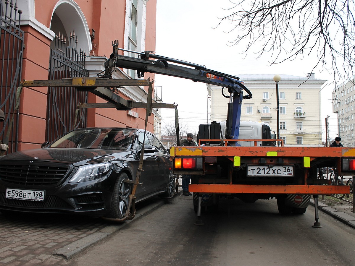 Воронежские эвакуаторы увозили автомобили с детьми и домашними животными -  KP.RU