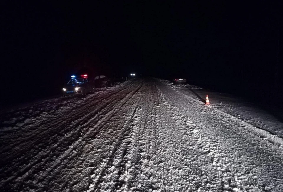 ДТП случилось на ночной трассе Вологда-Новая Ладога.