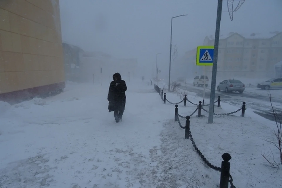 Видимость на дорогах ухудшится из-за сильного снега