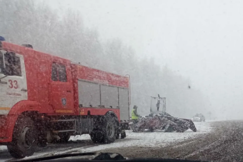 Страшная авария под Нижним Новгородом: Пострадали четыре человека, в том числе 12-летняя девочка. ФОТО: Регион-52