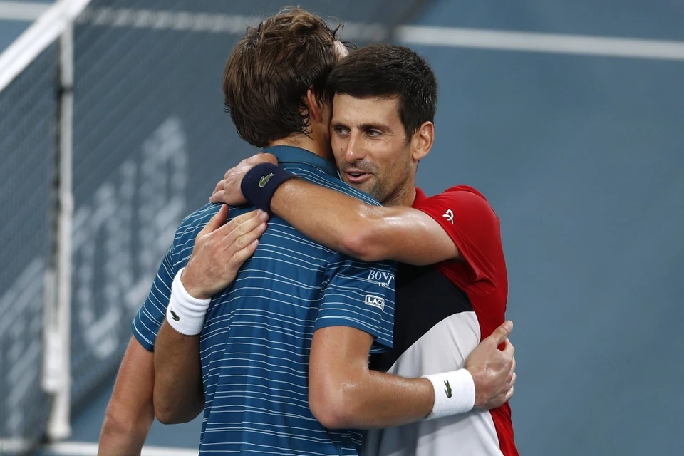 Новак Джокович победил Даниила Медведева и вывел сербов в финал ATP Cup.