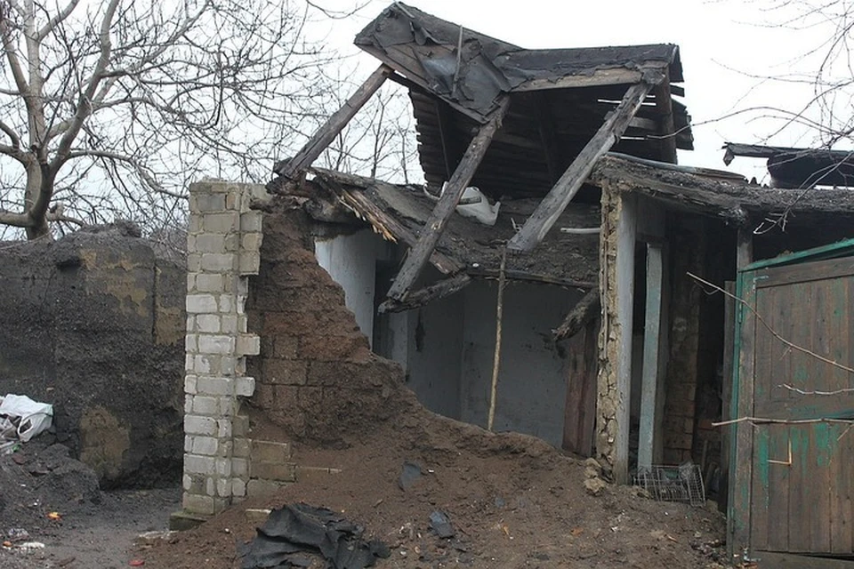 Результат перемирий в Старомихайловке.