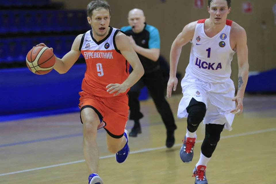 «ЦСКА-2» - «Буревестник» - 74 : 79 (12:16, 19:21, 15:28, 28:14). ФОТО: БК "Буревестник" ВКонтакте