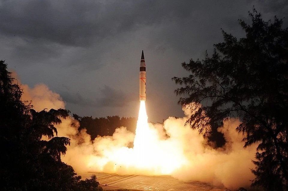 В Индии испытали баллистическую ракету К-4 для подводных лодок